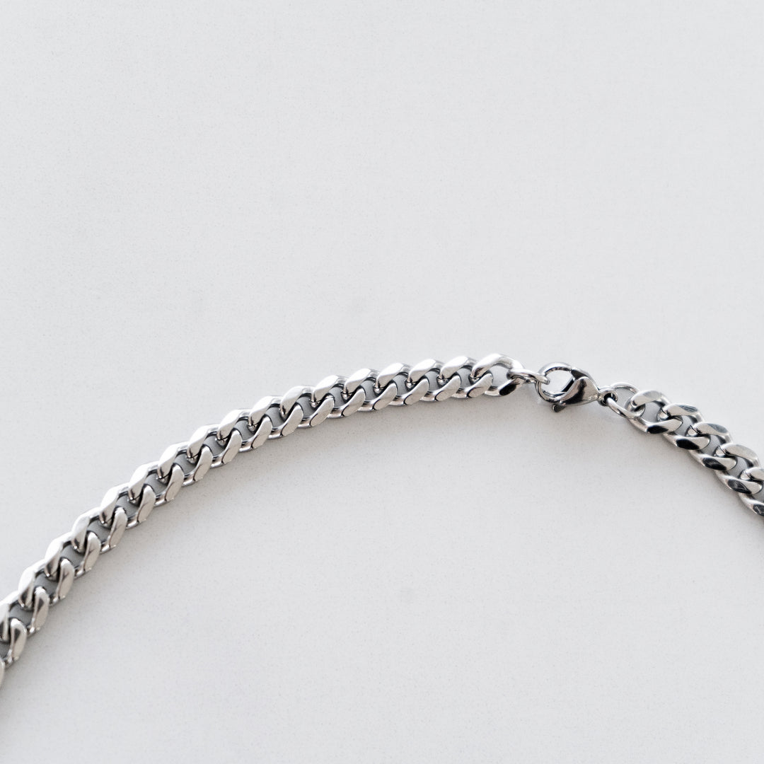 Miami Cuban Link Chain Silver (7mm) • LUMINARY