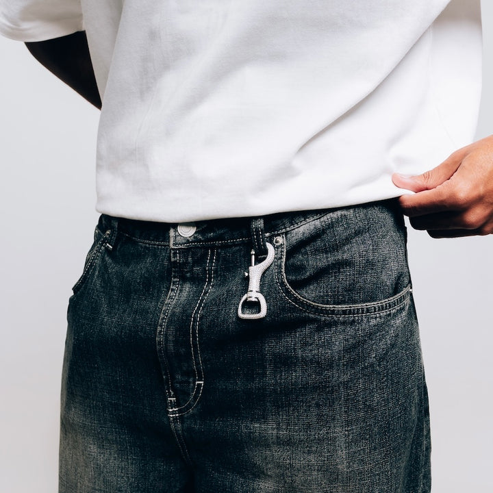 Iced Keychain (Silver)