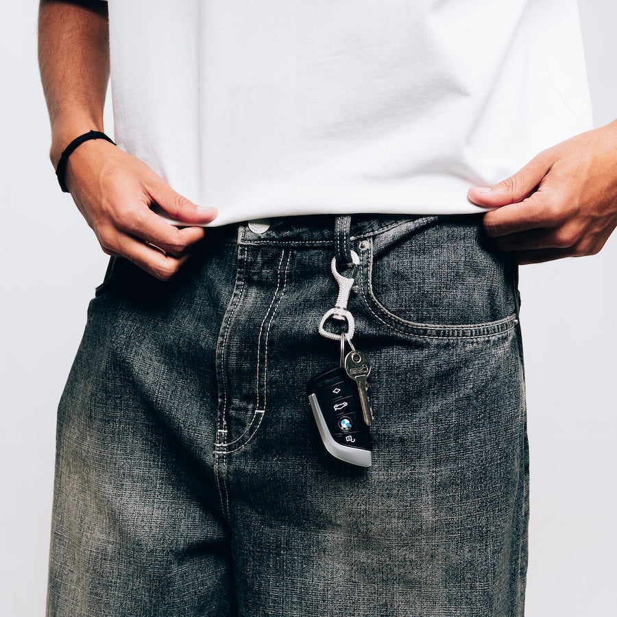 Iced Keychain (Silver)