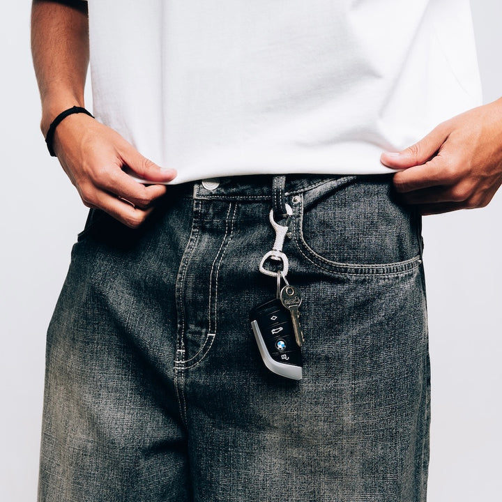 Iced Keychain (Silver)