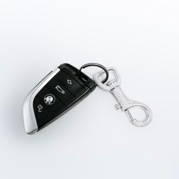 Iced Keychain (Silver)