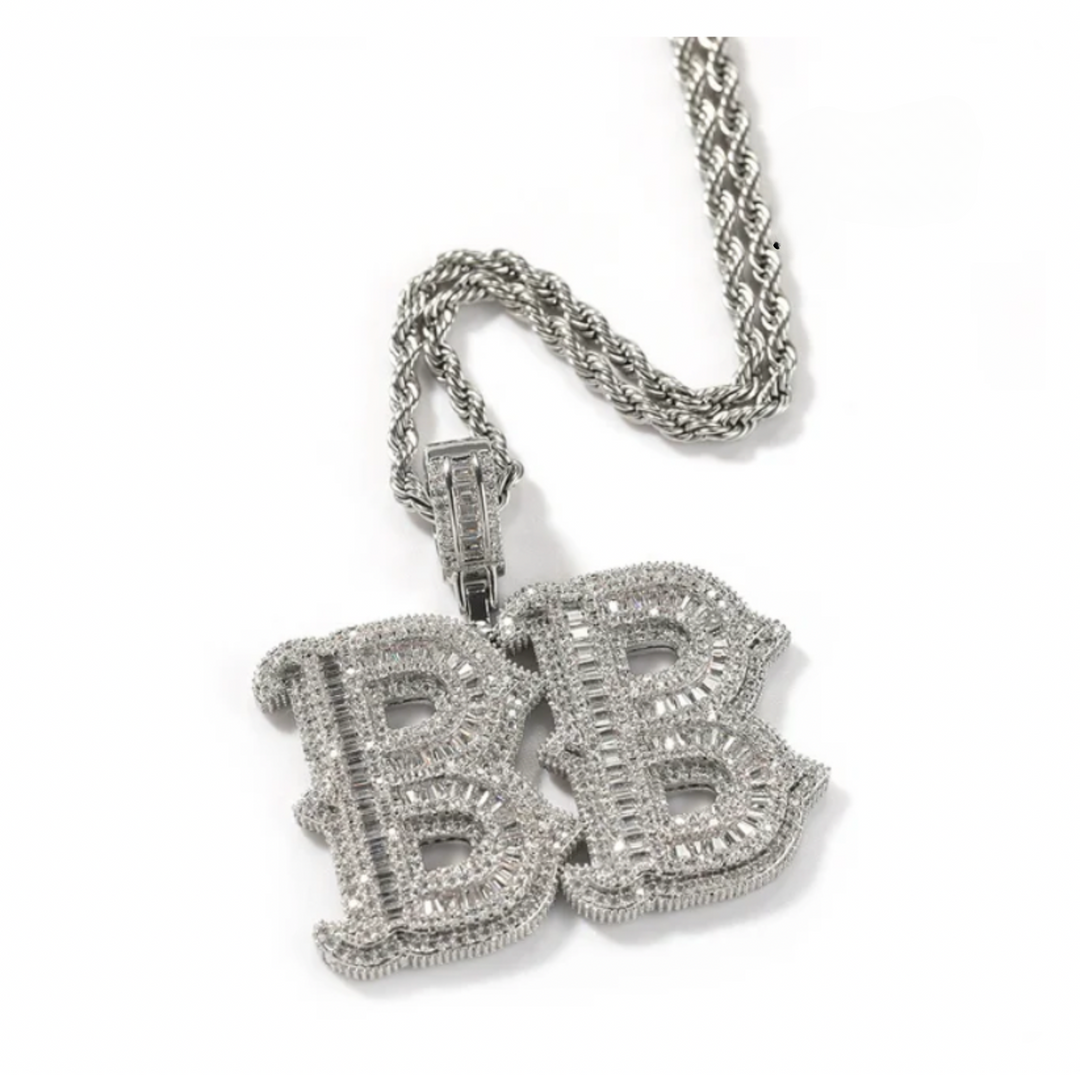 Custom Barbed Name Pendant