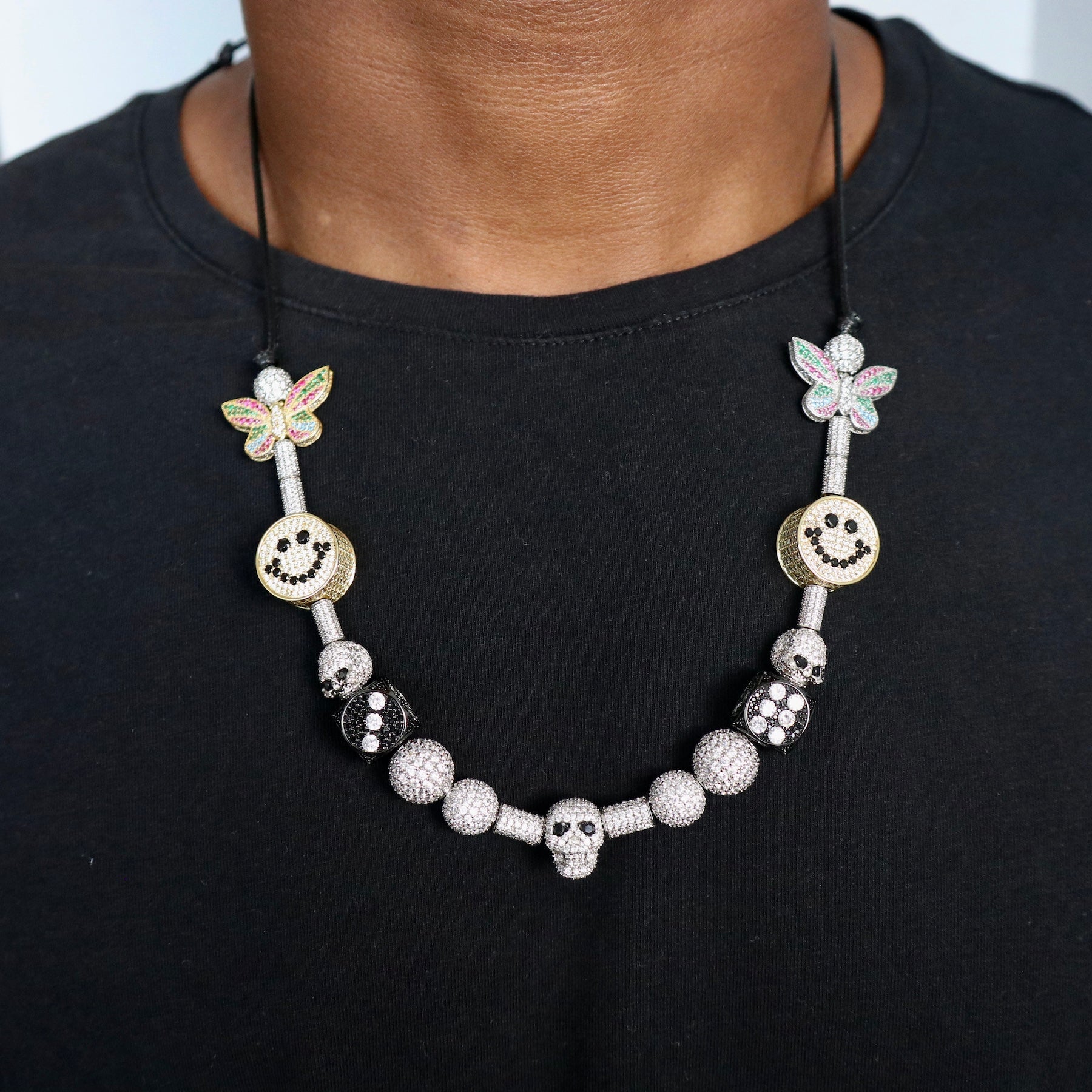 SALUTE EVAE+ SMILEY PEARL サルート ネックレス SALUTE/サルーテ *EVAE+ SMILEY PEARL NECKLACE