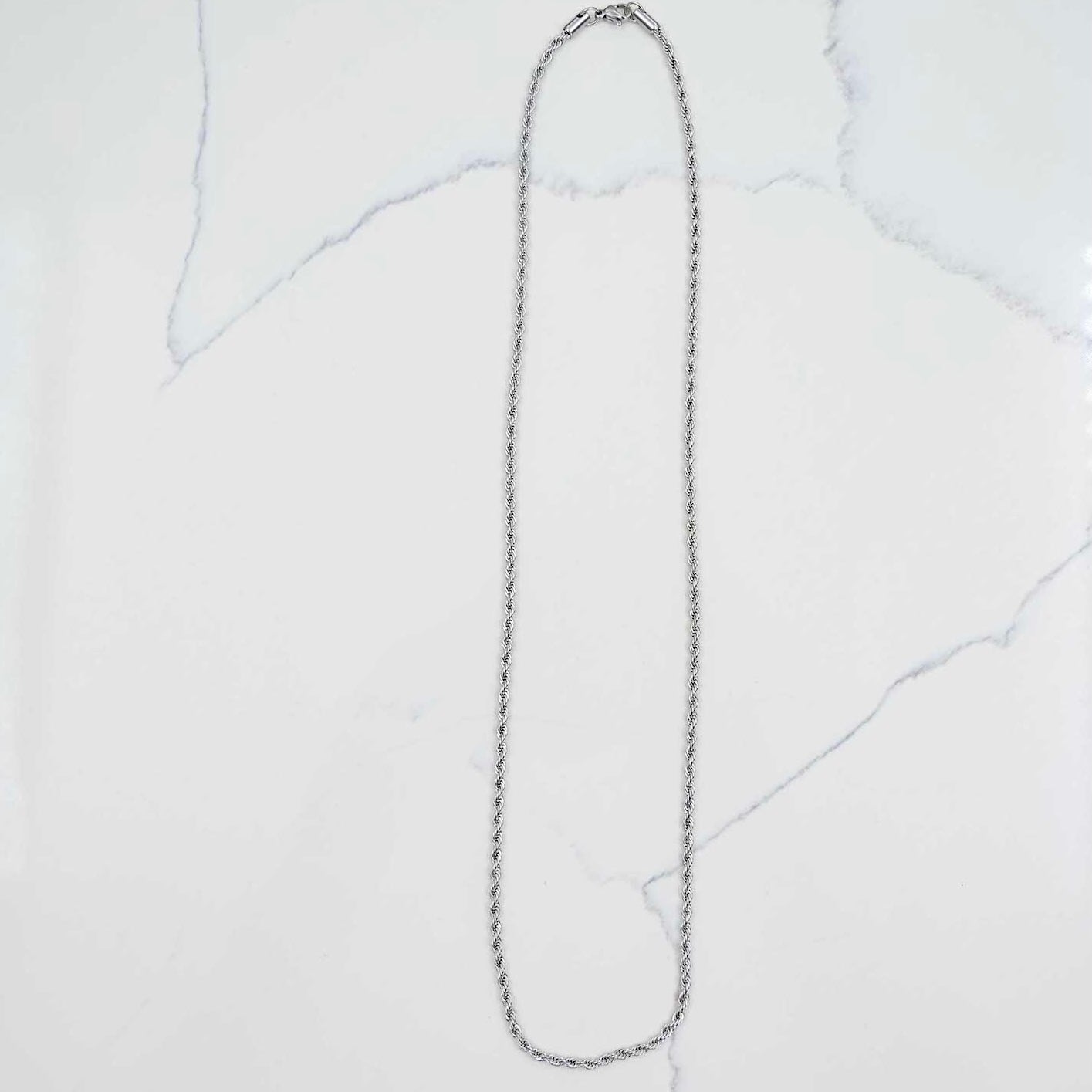 Rope Chain - Silver • LUMINARY